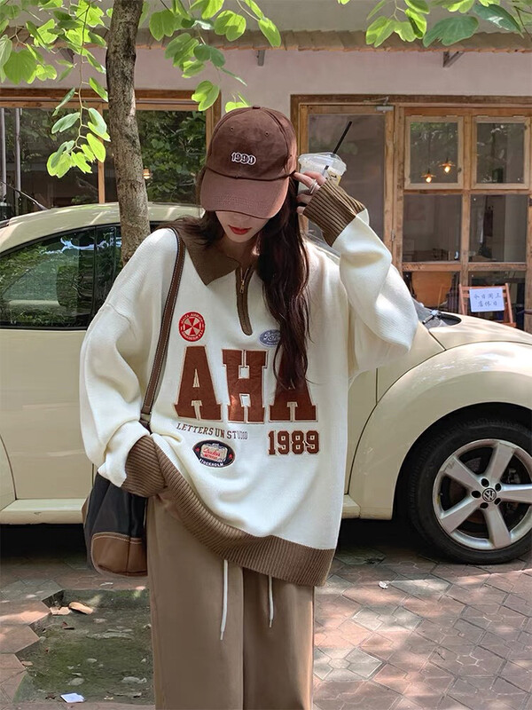 New in autumn!【LAB EEDA】Fashionable casual Korean warm sweater M31884# OZQ