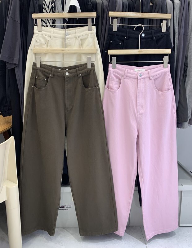 New in early autumn! [SANBARA] niche loose pocket jeans 9737# LSW