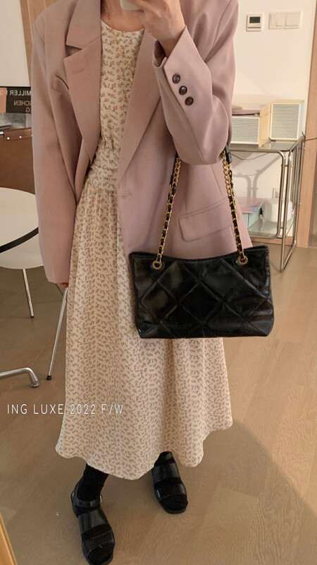 【ING】French temperament floral dress ING-9280