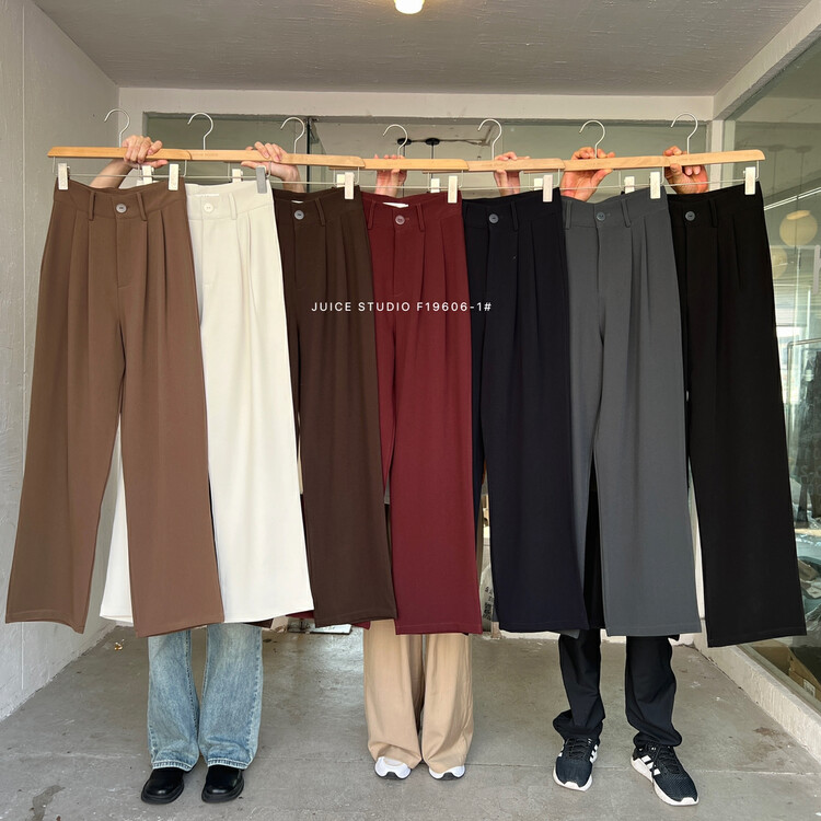 【JUICE】Explosive thickened all-match trousers F19606-1