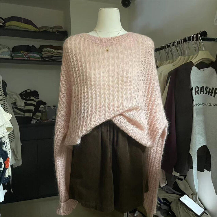 New in autumn! [SUSAN] Korean version of solid color thick needle all-match warm sweater 81629# LSW
