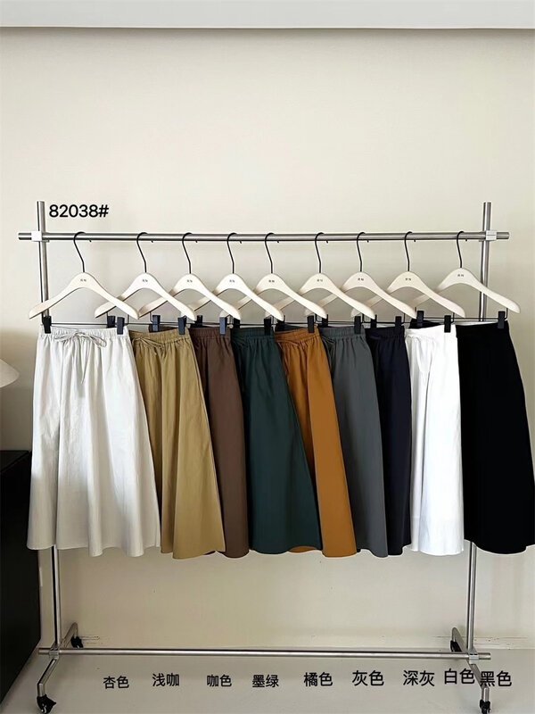 New in early autumn! [R N] High waist and slim pleated lady skirt 82038# L