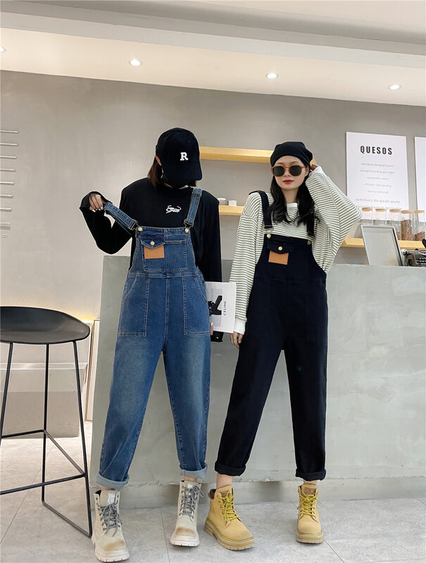 New in early autumn! [OKD] Korean style all-match Western style overalls 52798# GY