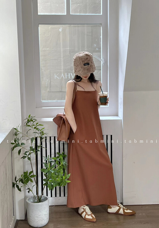 Autumn is new! [TABMINI] drape temperament suspender dress (with fixed chest pad) Q11204-M# WPL
