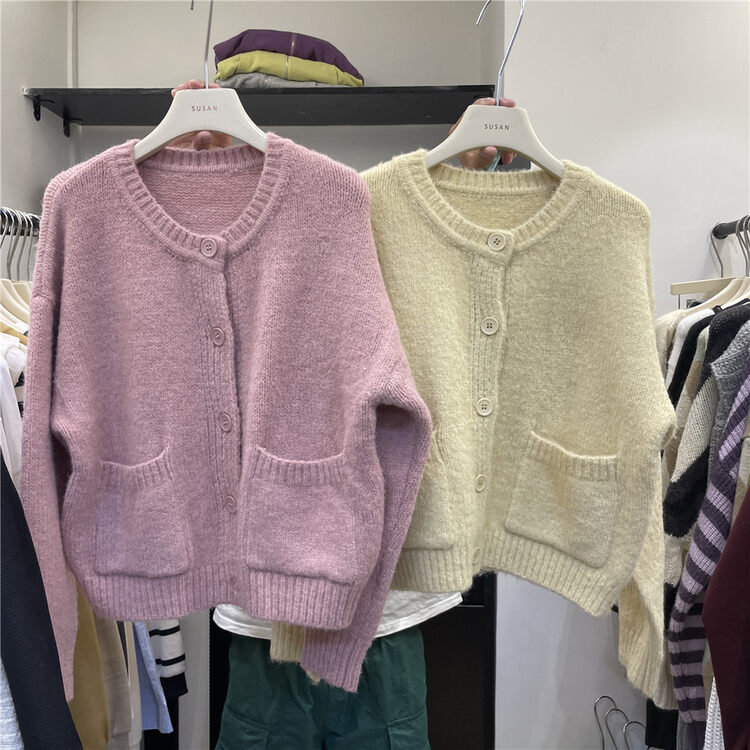 New in autumn! [SUSAN] Korean version of the simple round neck warm sweater YS1-91001# LSW