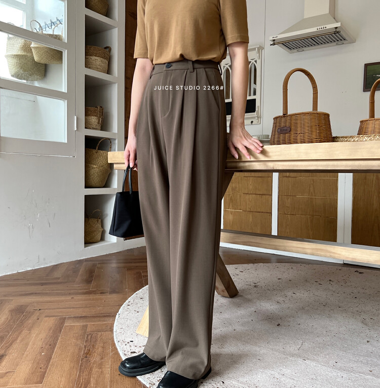 【JUICE】Simple and versatile casual trousers 2266