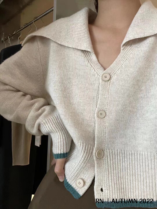 New in Autumn! [R N] Casual Versatile Simple Warm Sweater 82890# L