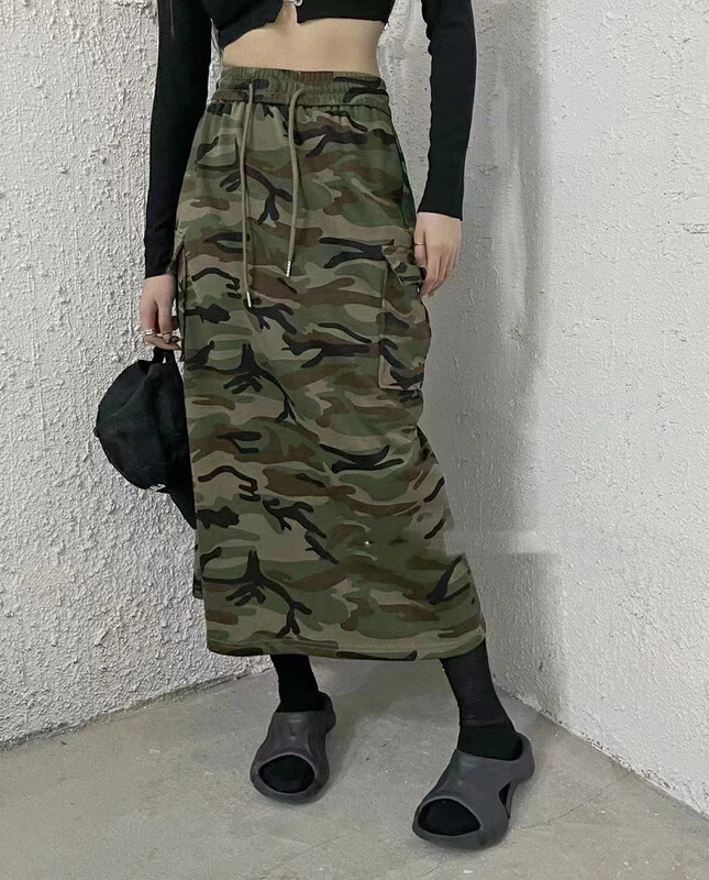 [RAINBOW] Explosive tooling camouflage skirt 08383