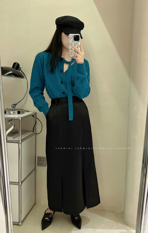 New in autumn! [TABMINI] Fashionable and slim commuter skirt Q11197-M# WPL
