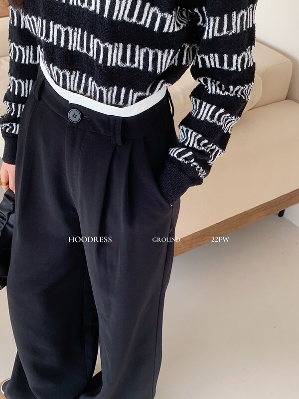 Autumn is new! [Fire HOODRESS] Design waist stitching white edge contrast color casual pants 22443# JHY