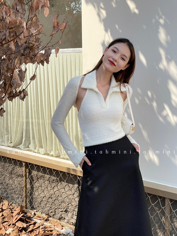 Autumn is new! [TABMINI] Simple temperament vest + short shawl suit Q11325-F# WPL