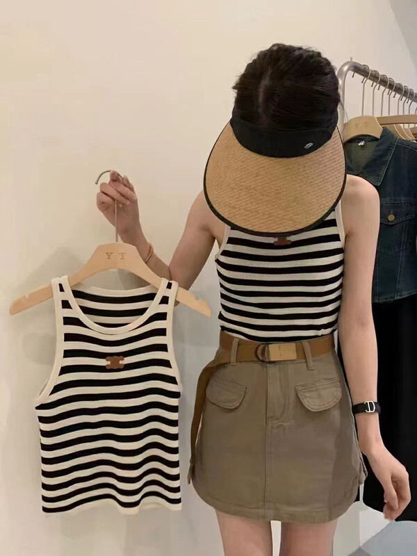 [RAINBOW] Popular celine halter strap 9128