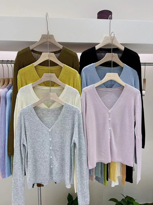 New in early autumn! [Fire Music] Soft and soft French retro knitted sweater 1301# WTT