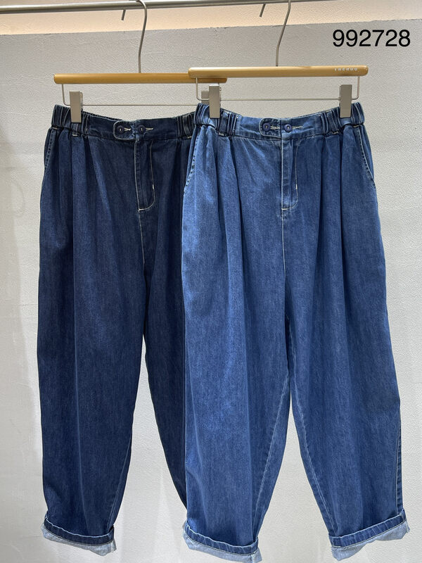 New in autumn! [TWENTY printed wood] slim and comfortable casual simple jeans YS1-992728# L