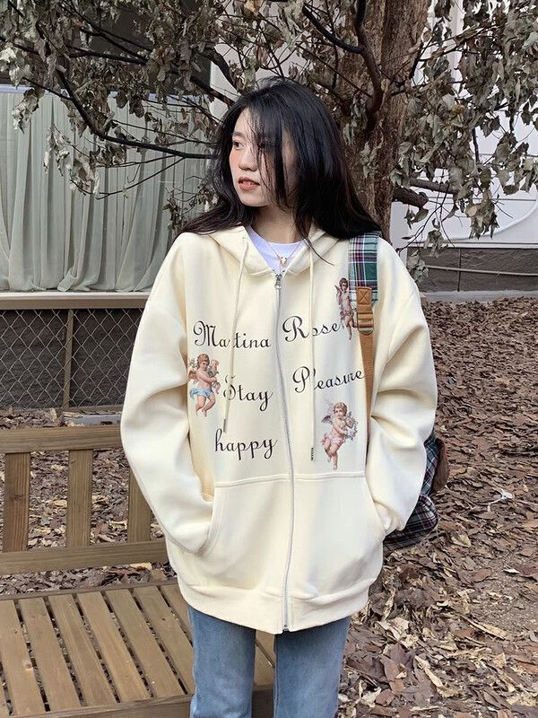New in early autumn! [LAB EEDA] Fashion casual hooded printed sweater W6152# OZQ