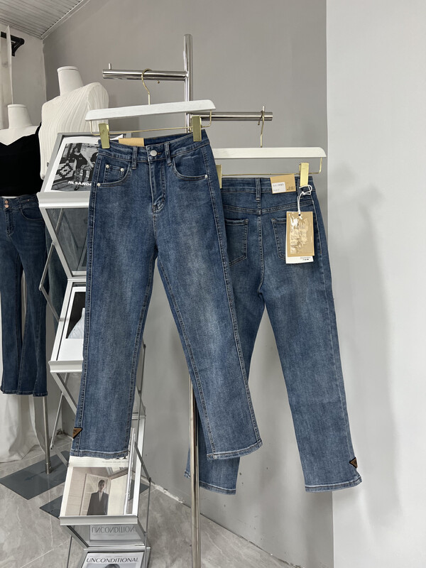 New in autumn!  [M8 Denim] Simple, versatile, soft, comfortable and slim jeans 1299# JHY