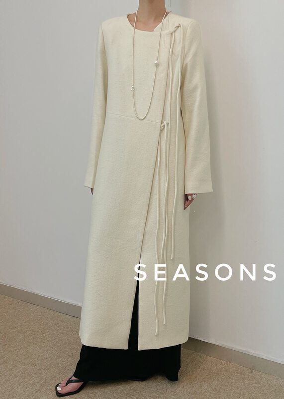 New in autumn! [SEASONS] New Chinese style long temperament loose short coat 66178# XYJ