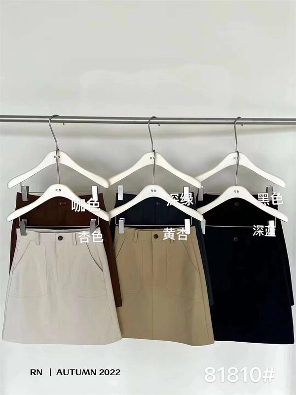 New in early autumn!【R N】Slim and high waist lady skirt 81810# L
