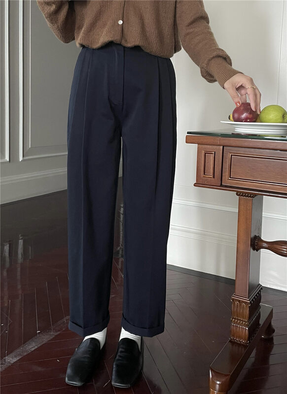 New in autumn!【FEIDING】Korean all-match commuter casual pants 3726# CLS