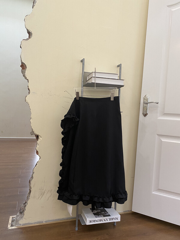 Original price 88.99! [FEI MAO] Niche lotus leaf design suit skirt and skirt Z-8309