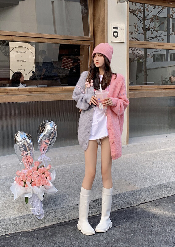 New in autumn! [SAVAGE] Korean version of the sweet and age-reducing heavy-duty design warm sweater E9869# WPL