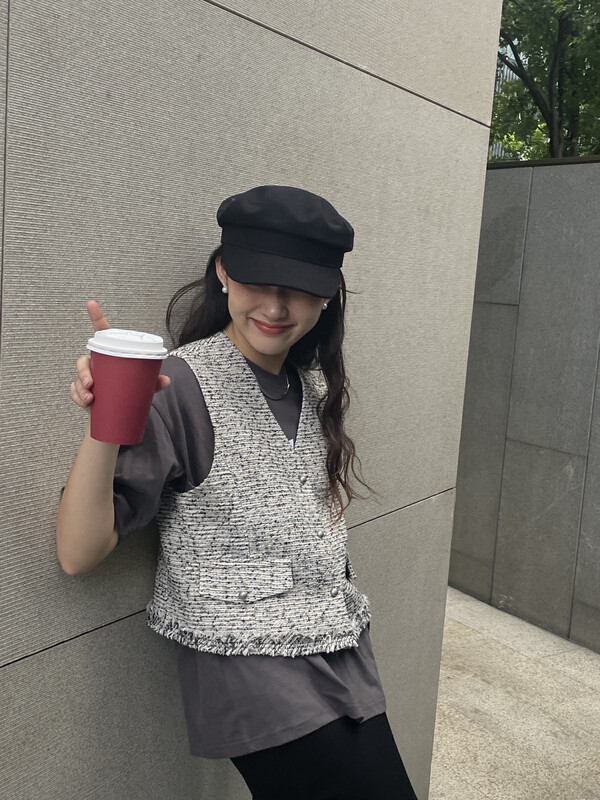 New in autumn! [TN] Xiaoxiangfeng V-neck sleeveless vest 2200# CLS