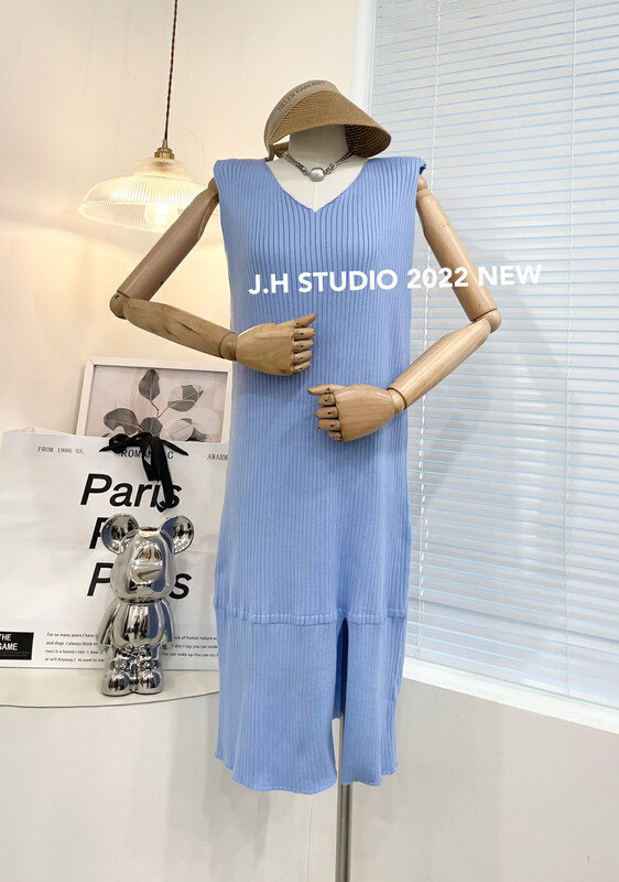 New in autumn! [JH] Simple and versatile solid color dress (only dresses) T96# PCZ