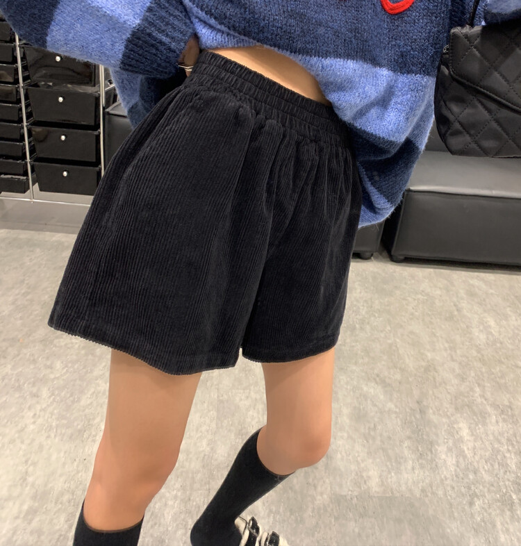 Autumn is new!【VANESSA】All-match rubber band waist pit cashmere casual pants 6846# OZQ