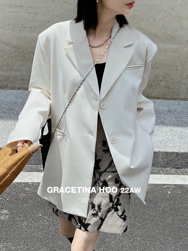 [GRACETINA HOO] Design Sense A Swing Temperament Suit WT879