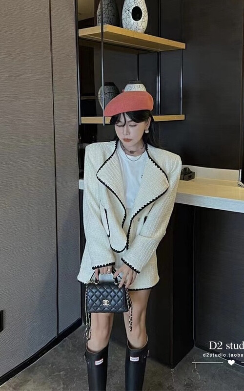 Autumn is new! [JH] Net red Xiaoxiang coat + slim skirt suit 42939# PCZ