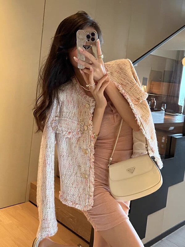 Autumn is new! [JH] Net red Xiaoxiang tassel sequin short coat 42743# PCZ