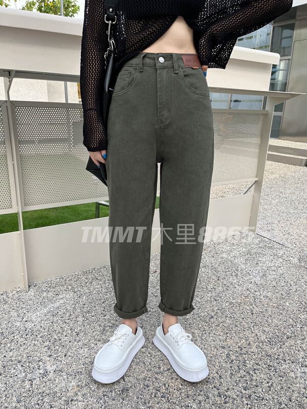 [JIAJIATMMT Muli] Autumn Harlan Straight Wide Leg Daddy Jeans J8865# L