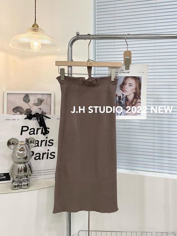 New in autumn! [JH] High waist slim skirt (with belt) T130# PCZ