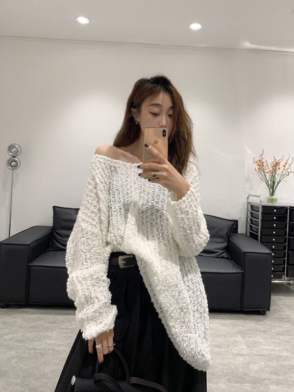 New in autumn!【VANESSA】Korean atmosphere thick needle warm sweater 6738# OZQ