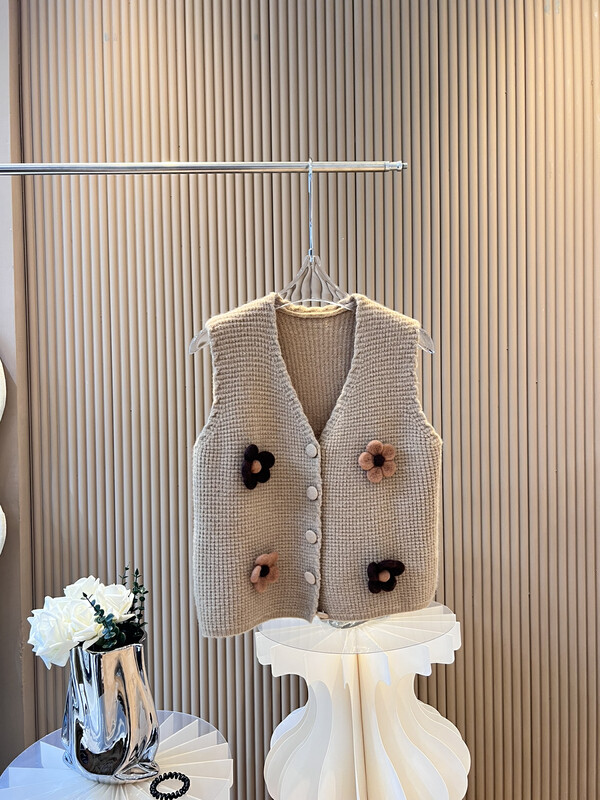 【FEI MAO】【Cookies】Cute V-neck knitted cardigan sweater design sweater Z-4517