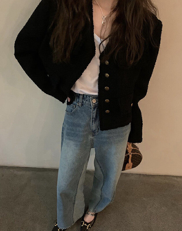 New in autumn!【L.L STUDIO】Small fragrant texture short coat 78035# PCZ