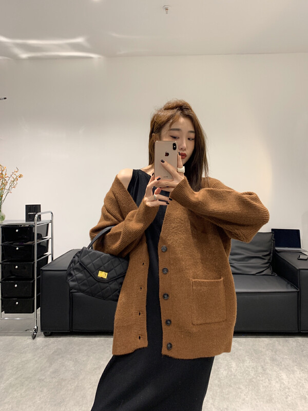 Original price 218.99! New for autumn!【VANESSA】Korean loose and thick all-match warm sweater 73202-1# OZQ