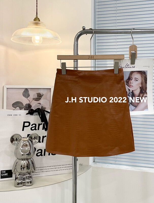 Autumn is new! [JH] Net red wash water skin thin skirt T129# PCZ