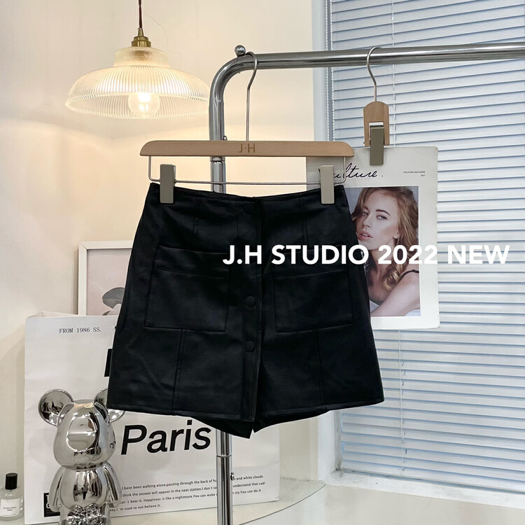 New in autumn! [JH] Korean version of fashionable slim culottes T119# PCZ