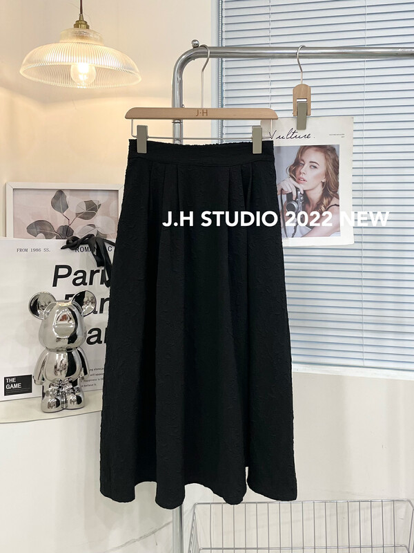 New in autumn! [JH] High waist pleated slim skirt T136# PCZ