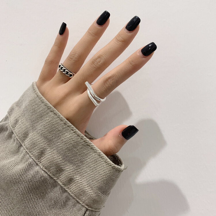 【VANESSA】Two rings with design sense opening (with random box) YS1-01# OZQ