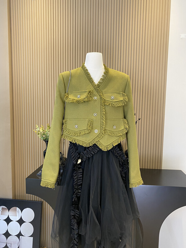 【FEI MAO】Short coat Z-8568# CQW