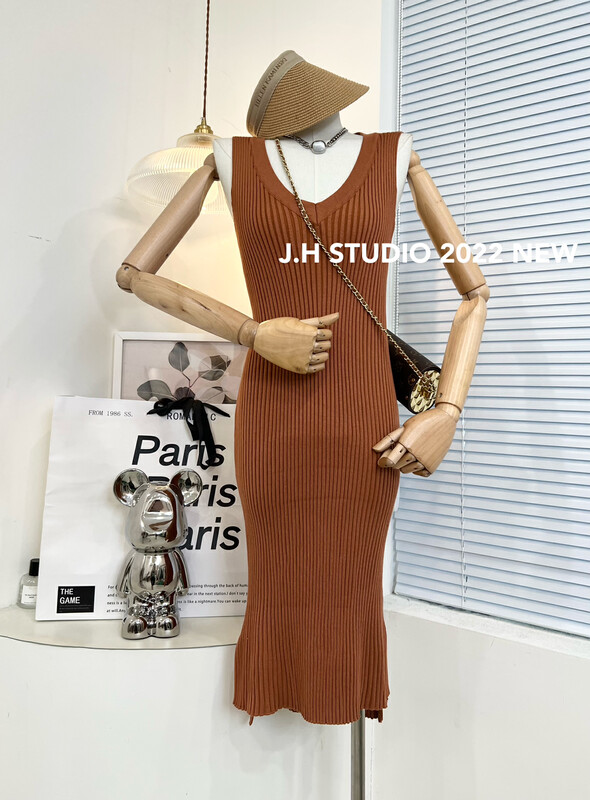 Autumn is new! [JH] Simple and slim all-match dress (only sells dresses) T44# PCZ