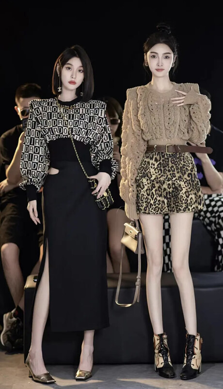 New in autumn! [SAVAGE] Retro high waist slit skirt E9865# WPL
