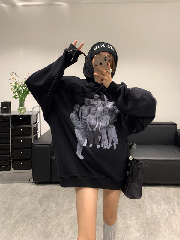 New in autumn! [VANESSA] character print design sweater WY630# OZQ
