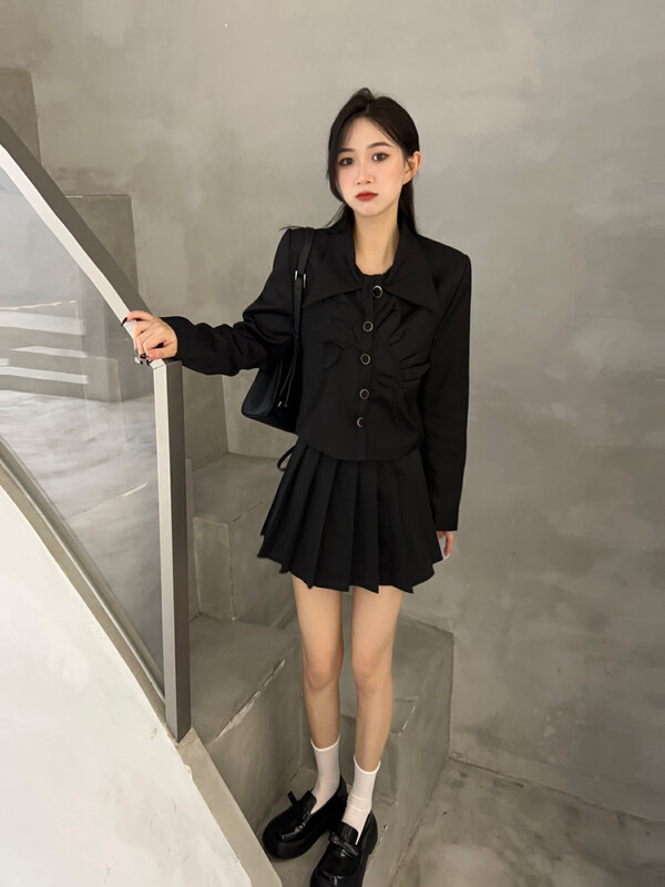 Original price 108.99! [FEI MAO] Fashionable, slim and versatile suit Z-8347
