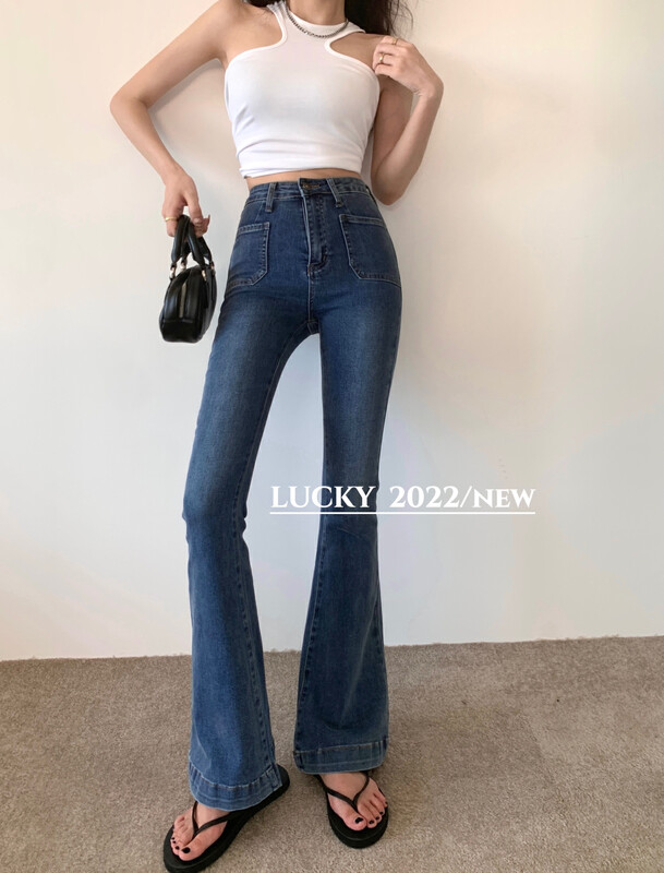 New in autumn!【LUCKY】Fashion slimming casual pants 1208# ZXX