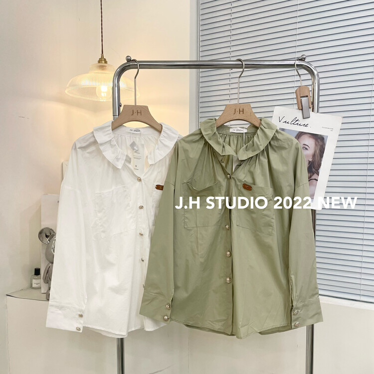 New in autumn! [JH] Net red Xiaoxiang loose shirt T61# PCZ