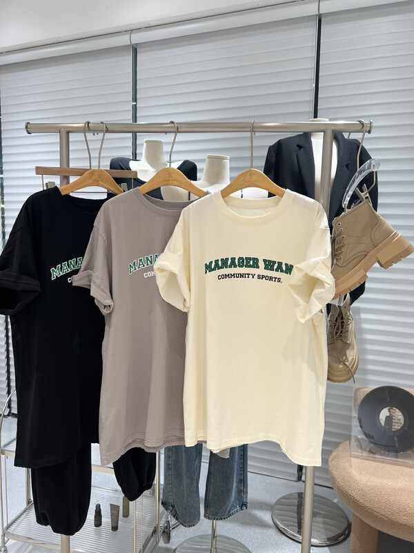 【BOBO1972】High Quality Loose Casual T Short Sleeve T-Shirt Only T228053