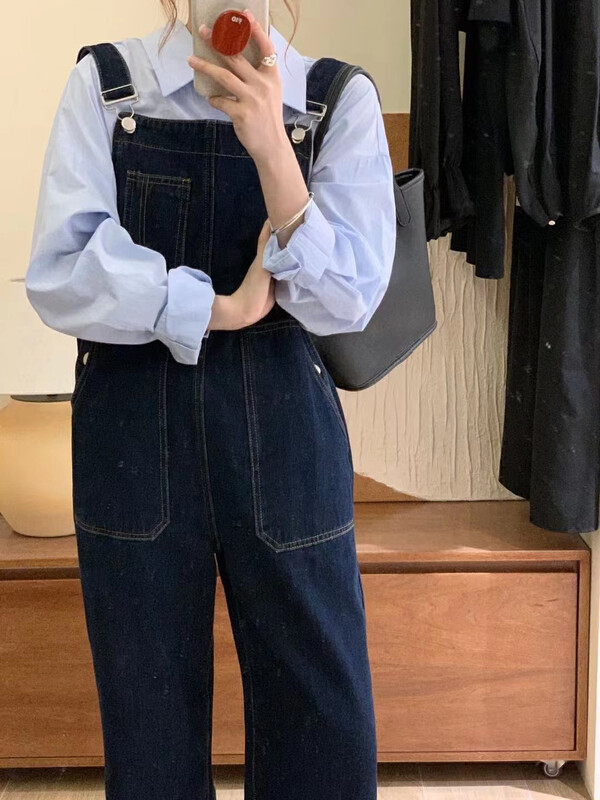 New in autumn! [RS] Korean version of the overalls for age reduction and slimming N00011# FHX